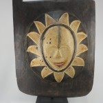 Kwele - Stammesmaske (Fensterladen Maske)