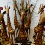 Holzgiraffen 0.95m schelmisch