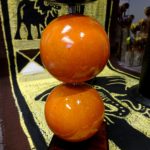 Kerzenhalter Duo mit Monkey Balls