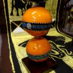 Kerzenhalter Duo mit Monkey Balls