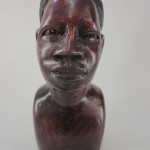 Afrikanerin - Holzbüste